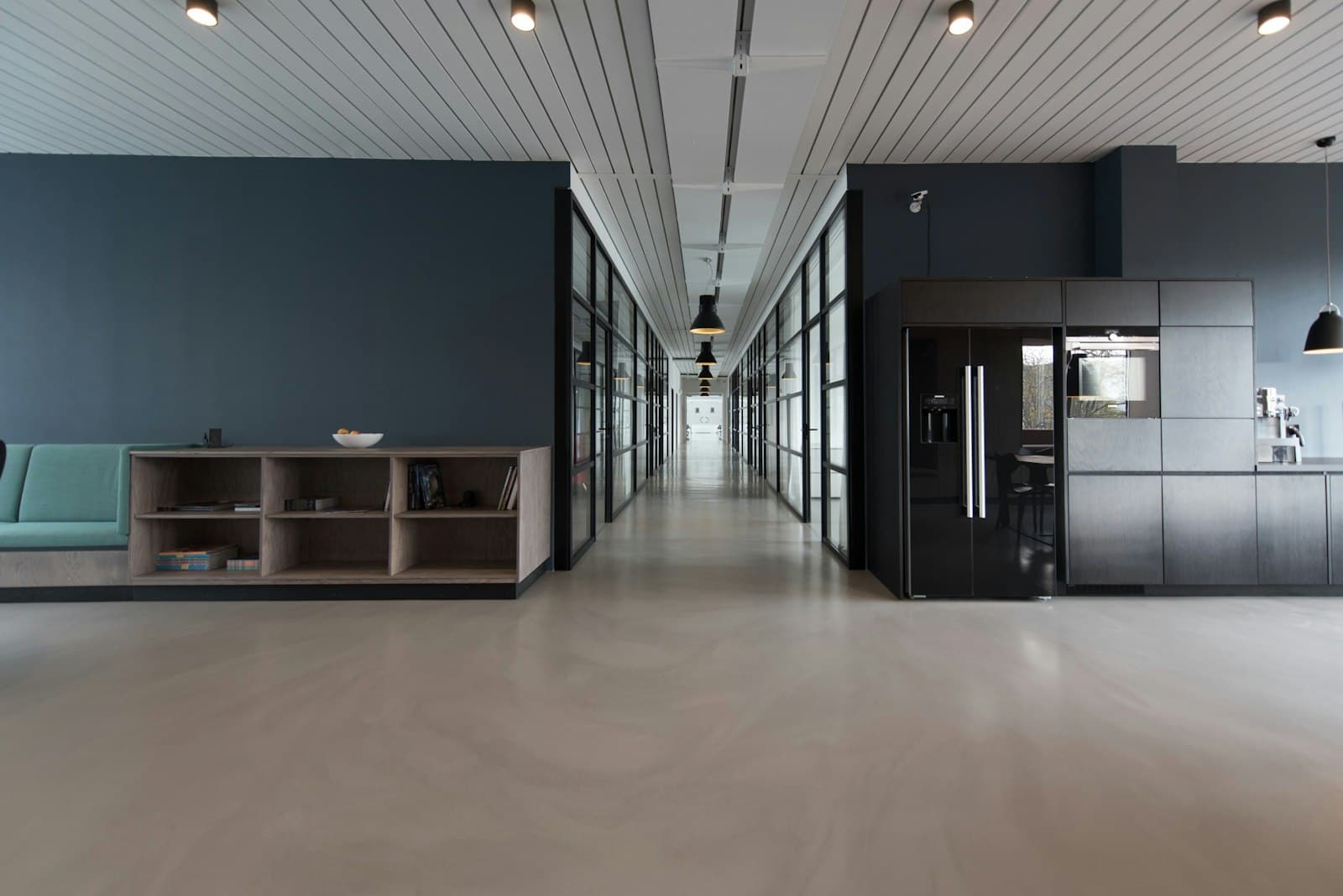 Modern corporate workspace representing Webmetro technical expertise